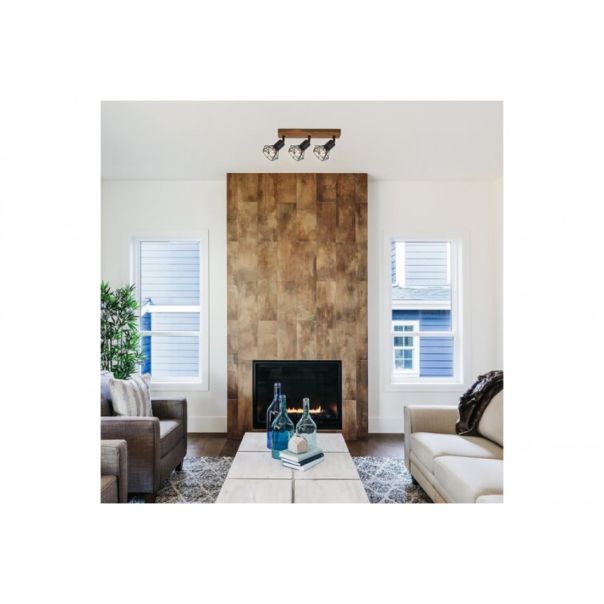 Rabalux Spot rasveta Zeus E14 3x MAX 40W hrast (3139) - 3139