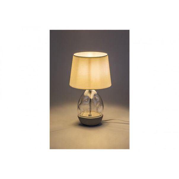 Rabalux Stona lampa Apolonia E27 1x MAX 40W bela (74227) - RAS003272A00000