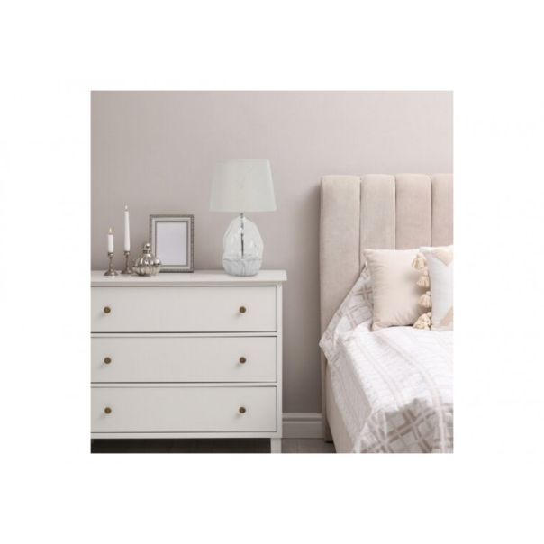 Rabalux Stona lampa Apolonia E27 1x MAX 40W bela (74227) - RAS003272A00000