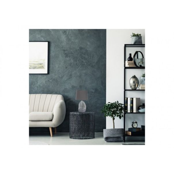 Rabalux Stona lampa Apolonia E27 1x MAX 40W sivo (74228) - RAS003273A00000