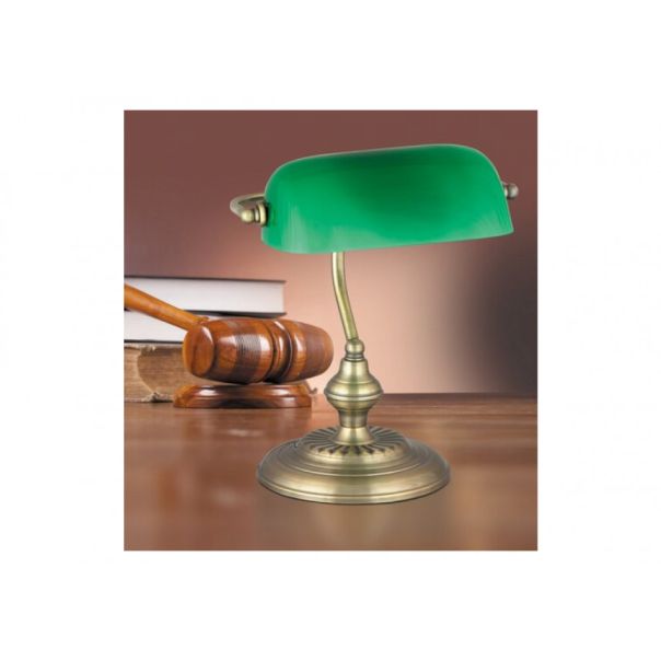 Rabalux Stona lampa Bank E27 1x MAX 60W bronzana (4038) - 4038