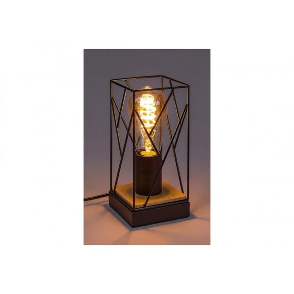 Rabalux Stona lampa Boire E27 1x MAX 40W crna (74006) - 74006