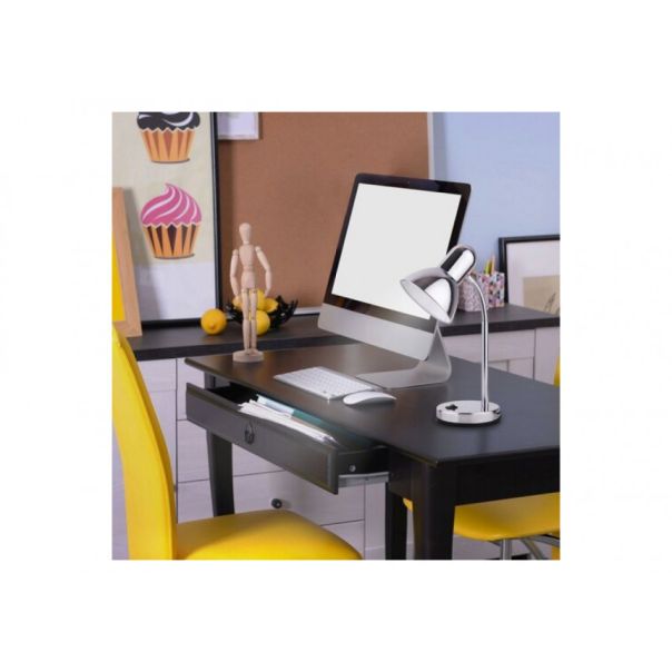 Rabalux Stona lampa Clark E27 1x MAX 40W hrom (4255) - 4255