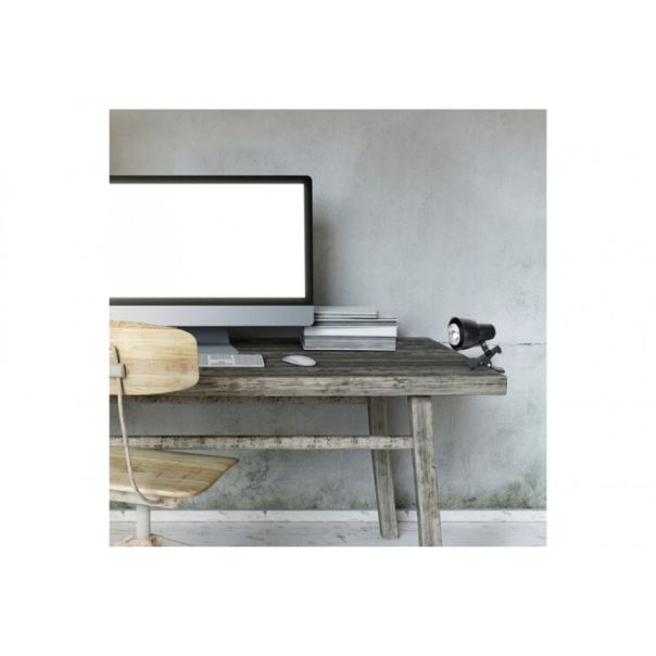 Rabalux Stona lampa Clip E14 R50 1x MAX 40W crna (4357) - 4357