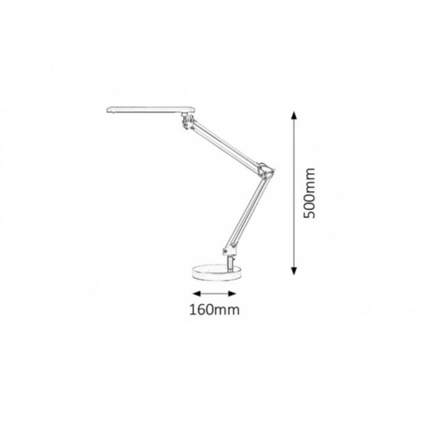 Rabalux Stona lampa Colin LED 6W crna (4408) - 4408-1