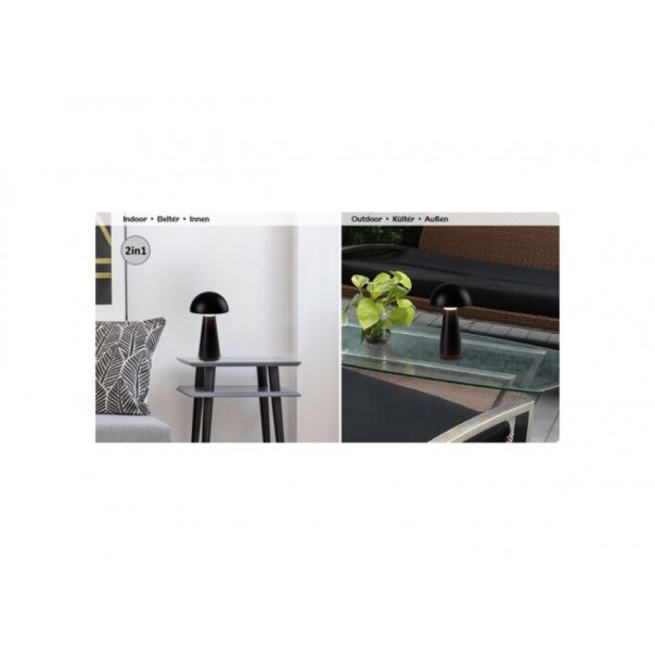 Rabalux Stona lampa Ishtar LED 3W mat crno (76007) - 76007