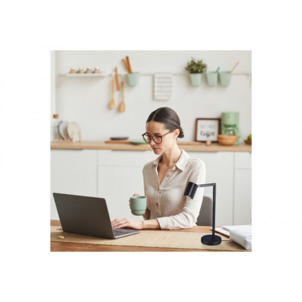 Rabalux Stona lampa Karter GU10 1X MAX 5W mat crno (73029) - RAS002603A00000