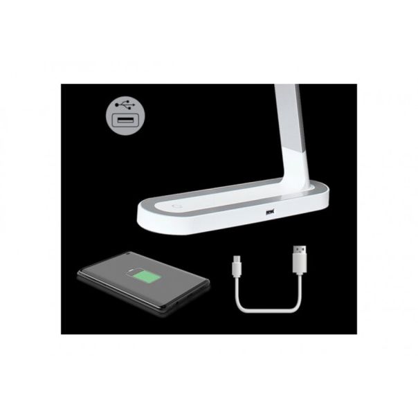 Rabalux Stona lampa Misha LED 7W bela (3349) - 3349-1-1