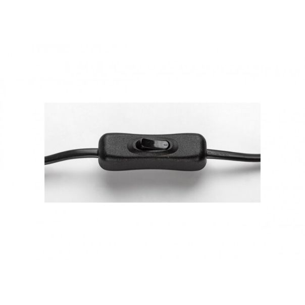 Rabalux Stona lampa Narmin E14 1x MAX 40W mat crno (74241) - RAS002971A00000