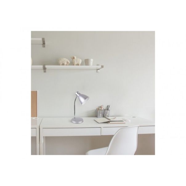 Rabalux Stona lampa Patric E14 1x MAX 40W srebrna (4206) - 4206