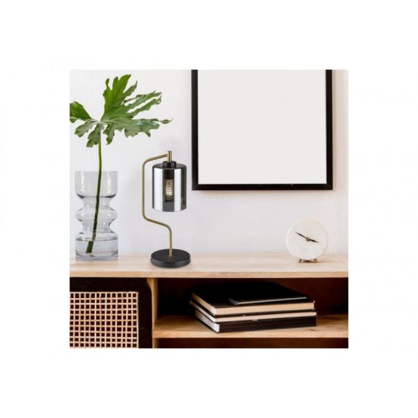 Rabalux Stona lampa Perez E27 1x MAX 40W mat crno (74202) - RAS002593A00000