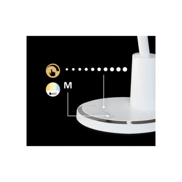 Rabalux Stona lampa Tekla LED 10W bela (2977) - 2977-1