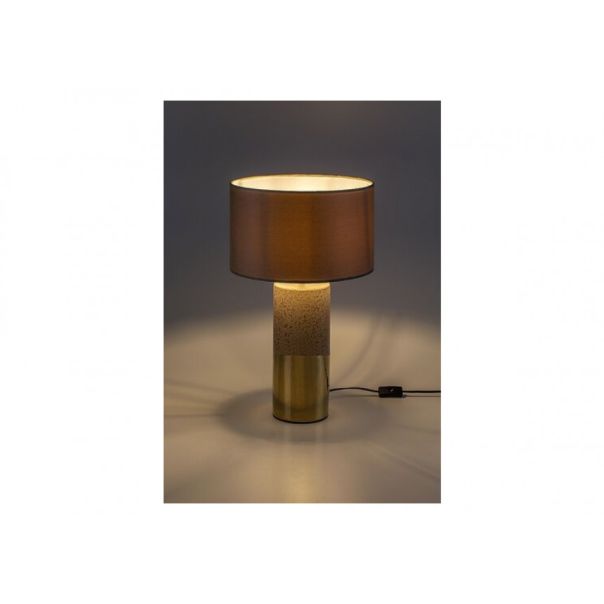 Rabalux Stona lampa Yelda E27 1x MAX 40W braun zlato (74219) - RAS003266A00000