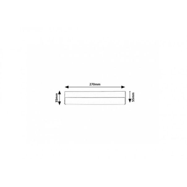 Rabalux T5&T8 svetiljke -strele Band2 LED 7W bela (78046) - RAS002496A00000