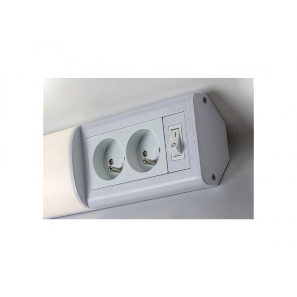 Rabalux T5&T8 svetiljke -strele Bath 2E LED 10W bela (78040) - RAS003319A00000