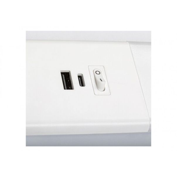 Rabalux T5&T8 svetiljke -strele Bilal LED 18W mat belo (78032) - RAS002898A00000