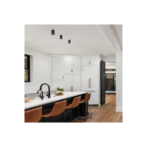 Rabalux Ugradna i nadgradna rasveta Kobald GU10 1X MAX 25W crna (71160) - RAS002462A00000