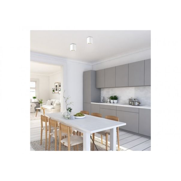 Rabalux Ugradna i nadgradna rasveta Kobald GU10 1x MAX 42W mat belo (2050) - 2050-1-1