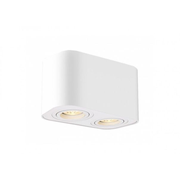 Rabalux Ugradna i nadgradna rasveta Kobald GU10 2x MAX 42W mat belo (2054) - 2054-1