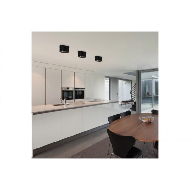 Rabalux Ugradna i nadgradna rasveta Kobald GU10 2x MAX 42W mat crno (2051) - 2051-1