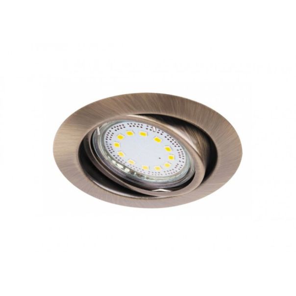 Rabalux Ugradna i nadgradna rasveta Lite GU10 1x MAX 50W bronzana (1051) - 1051-1-1