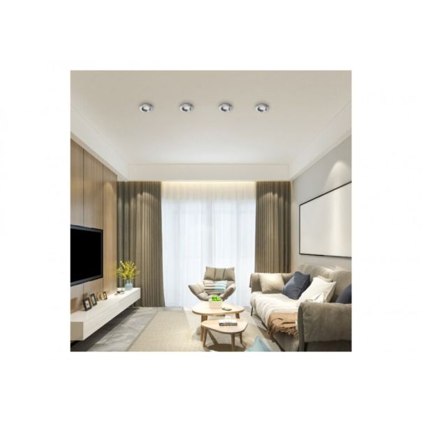 Rabalux Ugradna i nadgradna rasveta Lite GU10 1x MAX 50W hrom (1047) - 1047-1