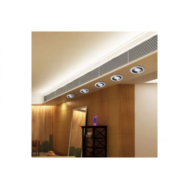 Rabalux Ugradna i nadgradna rasveta Lite GU10 1x MAX 50W hrom (1050) - 1050-1-1