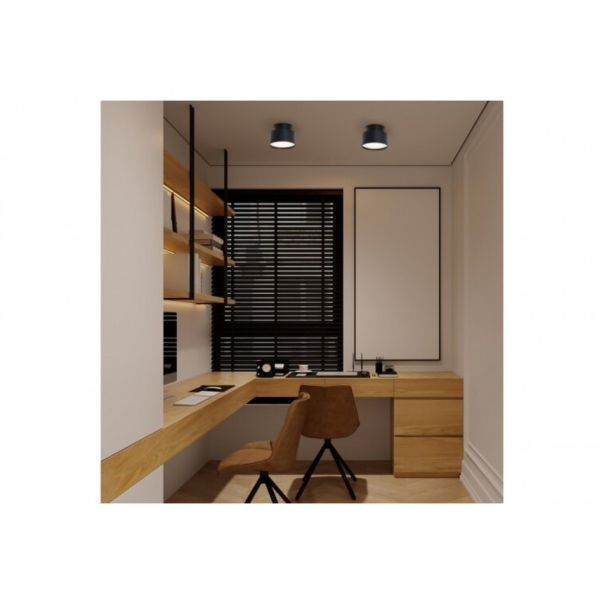 Rabalux Ugradna i nadgradna rasveta Ovidia LED 24W crna (71320) - RAS003119A00000