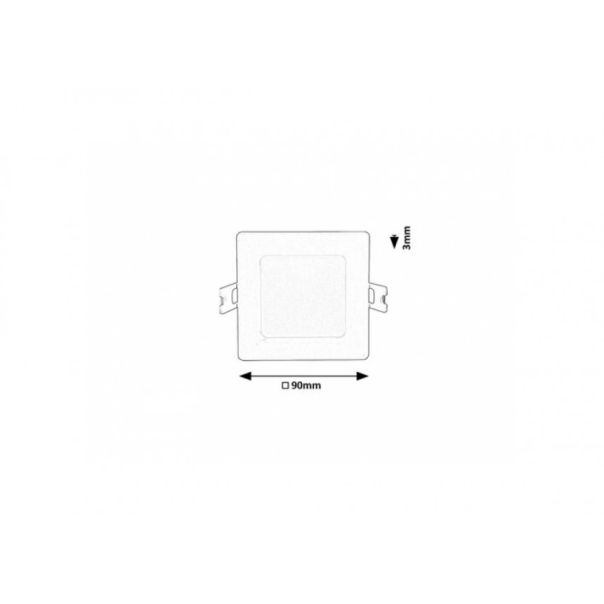 Rabalux Ugradna i nadgradna rasveta Shaun2 LED 3W bela (71220) - RAS002682A00000