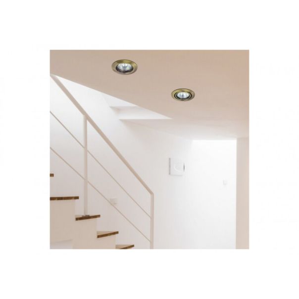 Rabalux Ugradna i nadgradna rasveta Spot relight GU53 12V 1x MAX 50W bronzana (1090) - 1090-1