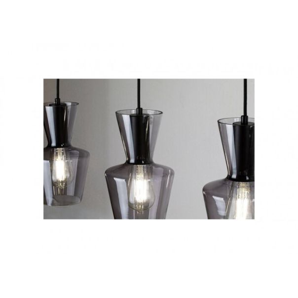Rabalux Visilica Abra E27 3x MAX 60W mat crno (72163) - RAS002864A00000
