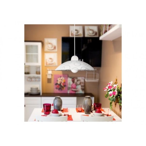 Rabalux Visilica Ada E27 1x MAX 60W bela (1844) - 1844-1-1