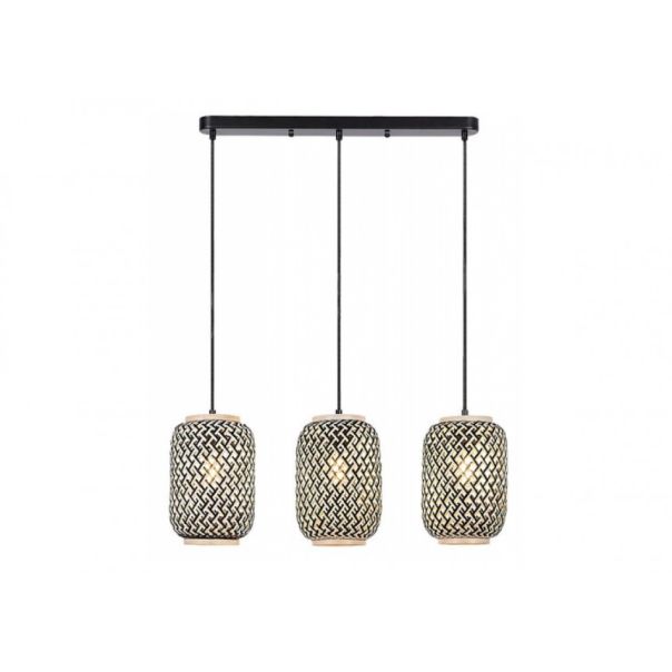 Rabalux Visilica Adalla E27 3x MAX 40W mat crno (72093) - 72093