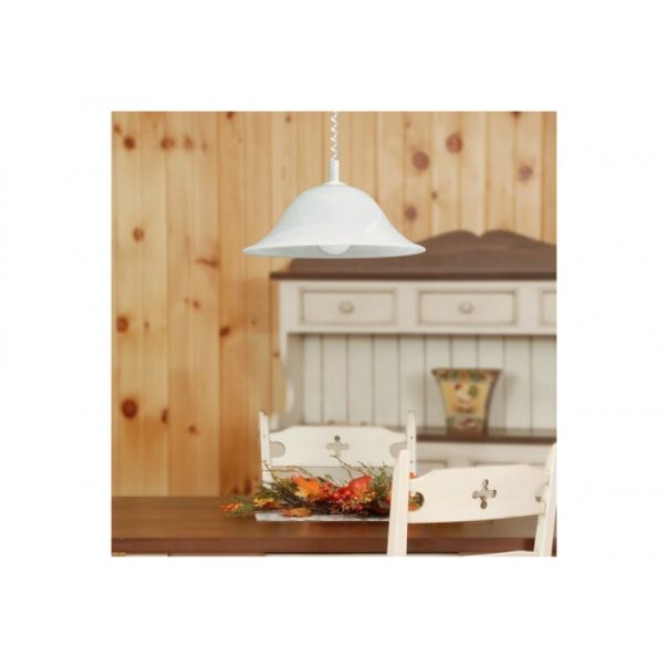 Rabalux Visilica Alabastro E27 1x MAX 60W belo staklo - alabaster (3904) - 3904