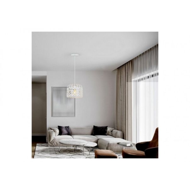 Rabalux Visilica Alessandra E27 1x MAX 60W mat belo (2161) - 2161