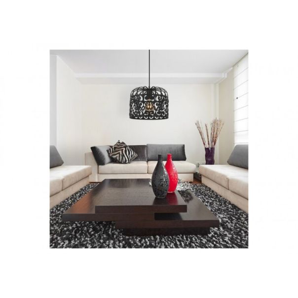 Rabalux Visilica Alessandra E27 1x MAX 60W mat crno (2156) - 2156-1