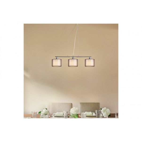 Rabalux Visilica Anastasia E27 3x MAX 60W hrom (2630) - 2630