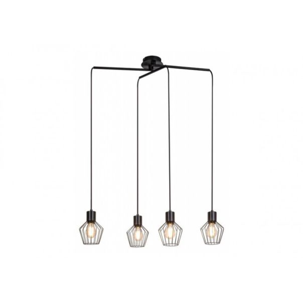 Rabalux Visilica Belano E27 4x MAX 40W crna (3540) - 3540