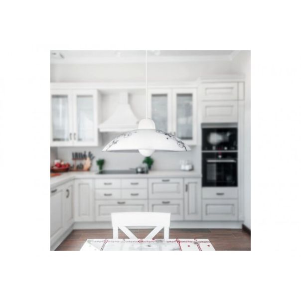 Rabalux Visilica Bloomy E27 1x MAX 60W bela (1848) - 1848-1