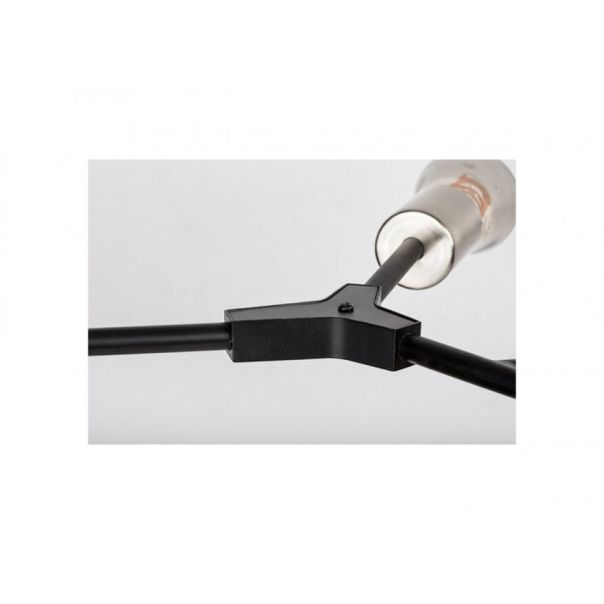 Rabalux Visilica Branwen E27 7x MAX 25W mat crno (72027) - 72027