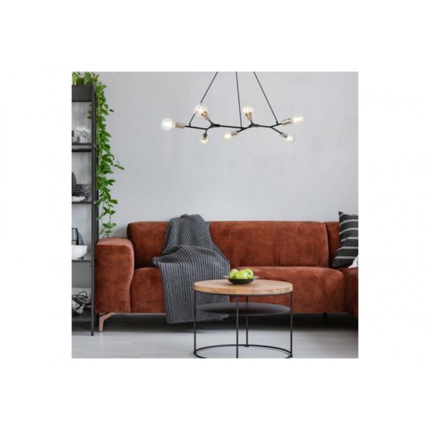 Rabalux Visilica Branwen E27 7x MAX 25W mat crno (72027) - 72027