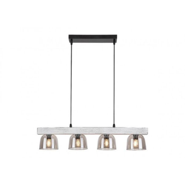 Rabalux Visilica Cardamom E14 4x MAX 40W srebreni hrast (3120) - 3120