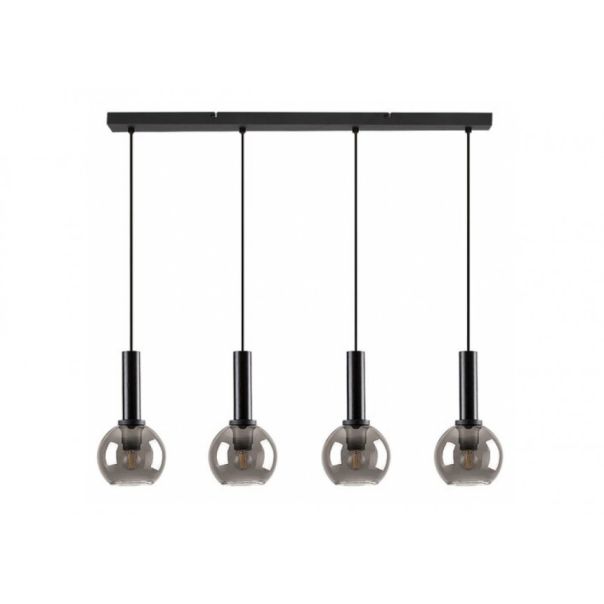 Rabalux Visilica Centio E27 4x MAX 40W crna (72174) - RAS002882A00000