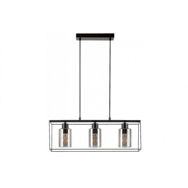 Rabalux Visilica Chadwick E27 3x MAX 25W crna (72033) - 72033