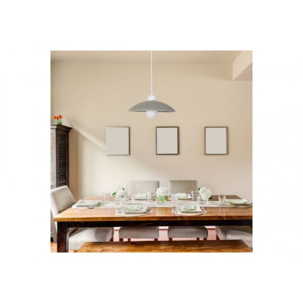 Rabalux Visilica Cupola range E27 1x MAX 60W sivo (1408) - 1408-1-1