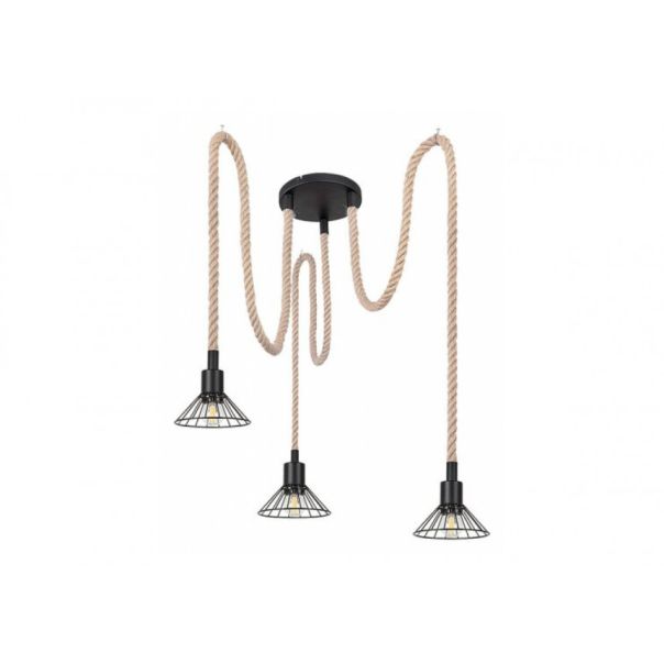 Rabalux Visilica Daryl E27 3x MAX 40W crna (5272) - 5272