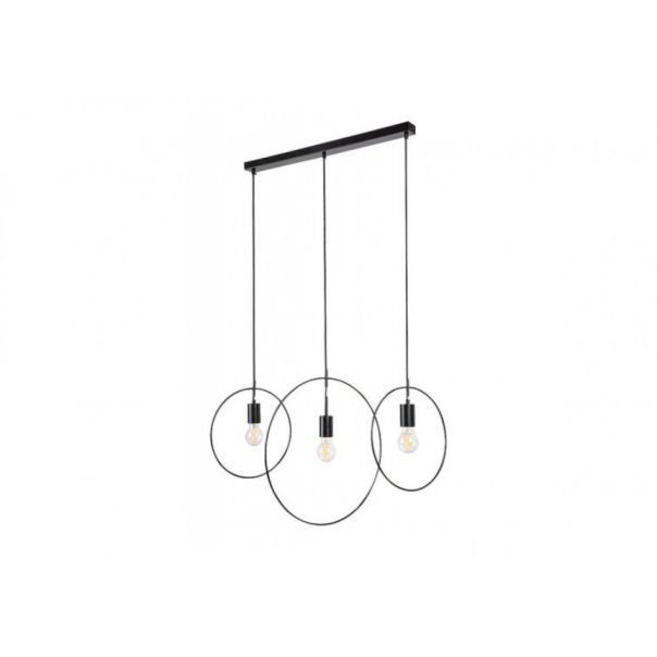 Rabalux Visilica Dilara E27 3x MAX 40W mat crno (72019) - 72019