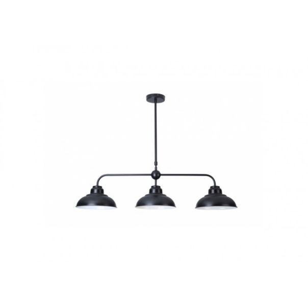 Rabalux Visilica Dragan E27 3x MAX 60W mat crno (5309) - 5309