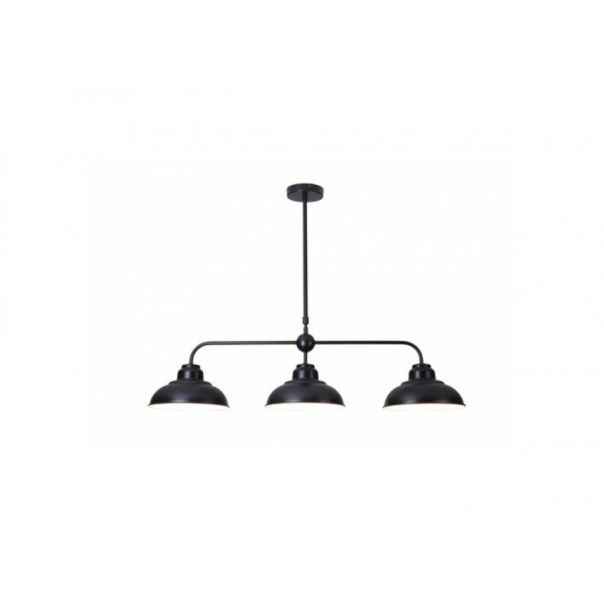 Rabalux Visilica Dragan E27 3x MAX 60W mat crno (5309) - 5309