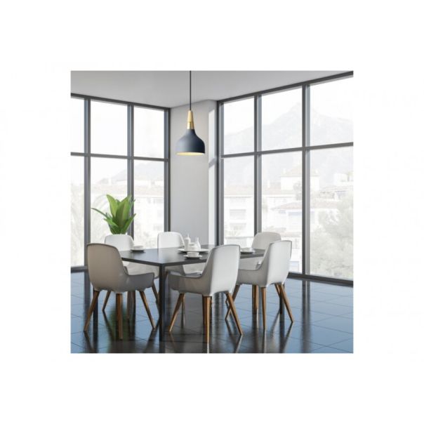 Rabalux Visilica Drusilla E27 1x MAX 40W sivo (72135) - RAS003185A00000